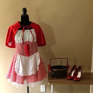Medium Little Red Riding Hood Halloween Costume